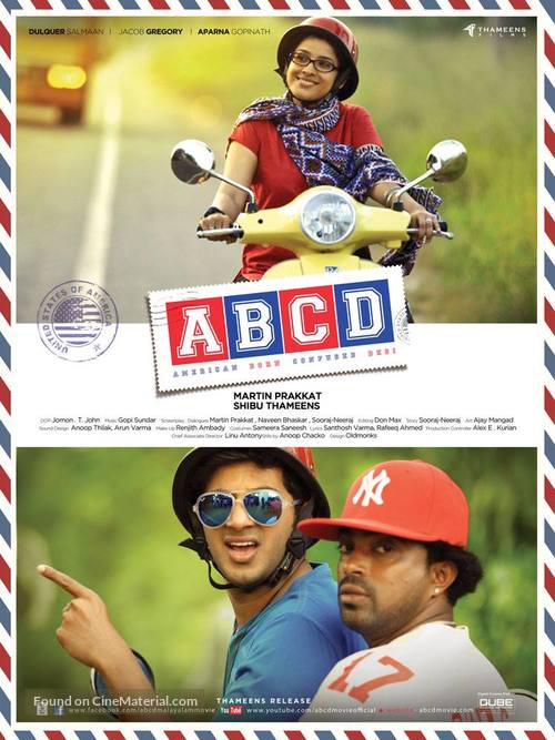 ABCD American Born Confused Desi 2013 Indian movie poster