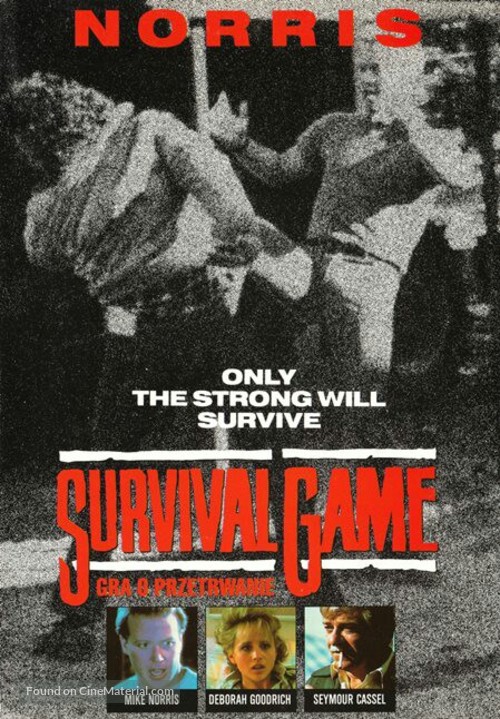 Survival Game - Polish Movie Cover
