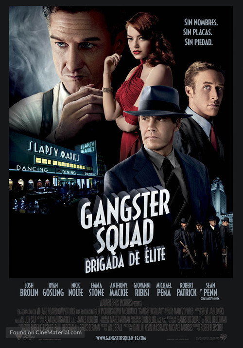 Gangster Squad - Spanish Movie Poster