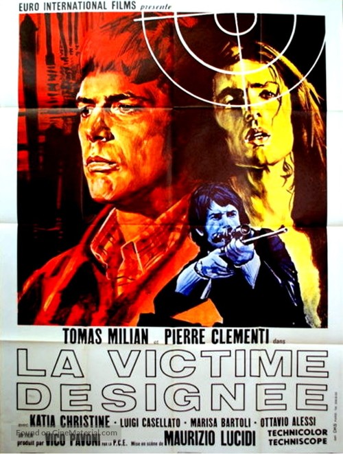 La vittima designata - French Movie Poster