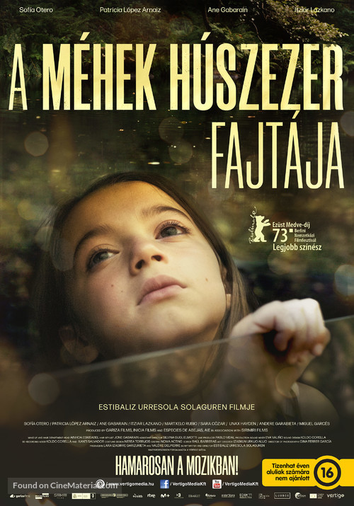 20.000 especies de abejas - Hungarian Movie Poster