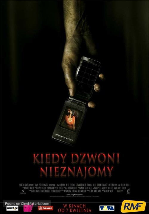 When A Stranger Calls - Polish poster