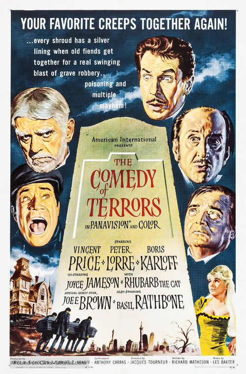 The Comedy of Terrors - Movie Poster