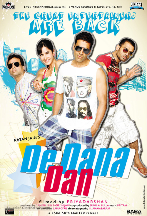 De Dhana Dhan - Indian Movie Poster