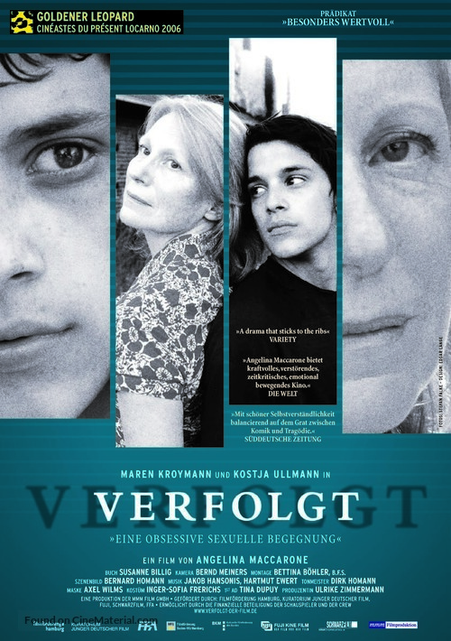 Verfolgt - German Movie Poster