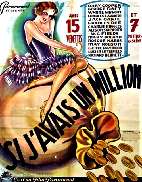 If I Had a Million - French Movie Poster