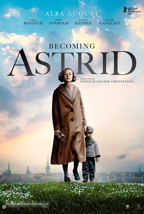 Unga Astrid - Swedish Movie Poster