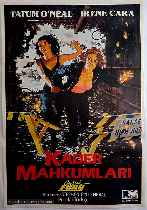 Certain Fury - Turkish Movie Poster