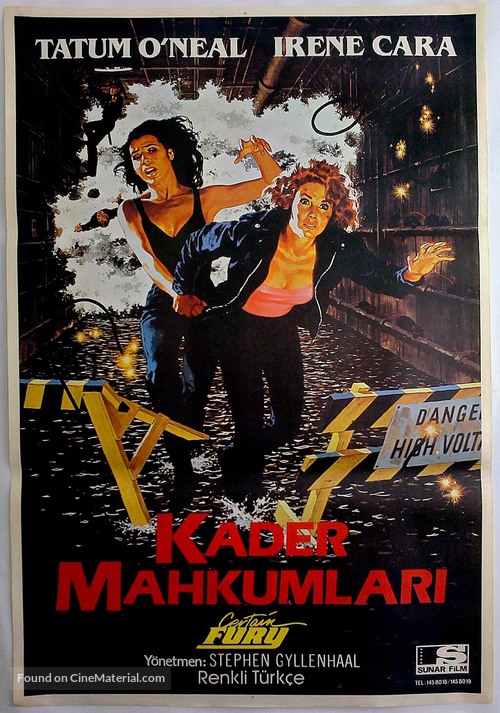 Certain Fury - Turkish Movie Poster