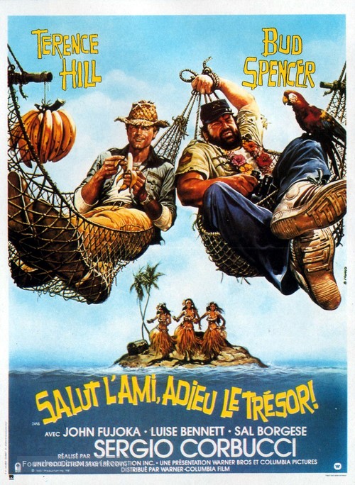 Chi trova un amico trova un tesoro - French Movie Poster