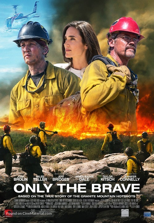 Only the Brave - Lebanese Movie Poster
