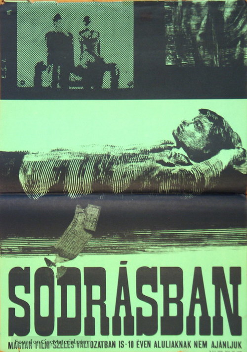 Sodr&aacute;sban - Hungarian Movie Poster