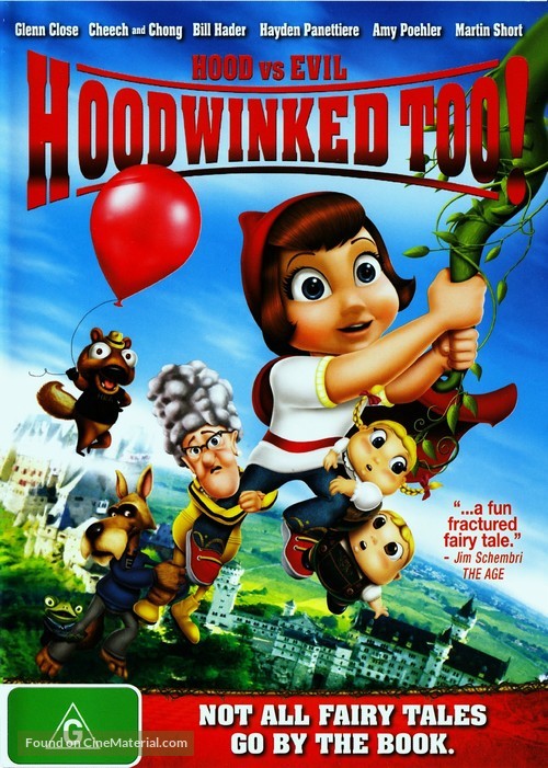 Hoodwinked Too! Hood VS. Evil - Australian DVD movie cover