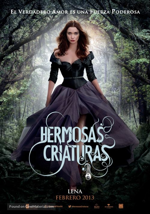 Beautiful Creatures - Argentinian Movie Poster