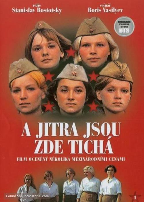 &quot;A zori zdes tikhie&quot; - Czech Movie Cover