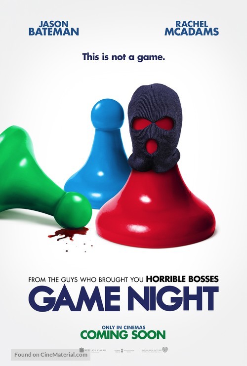Game Night - British Movie Poster