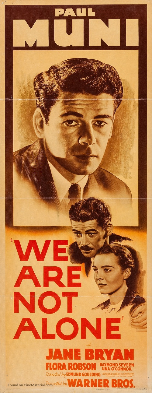 We Are Not Alone - Movie Poster