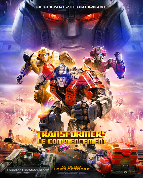 Transformers One - French Movie Poster