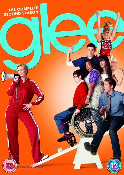 &quot;Glee&quot; - British DVD movie cover