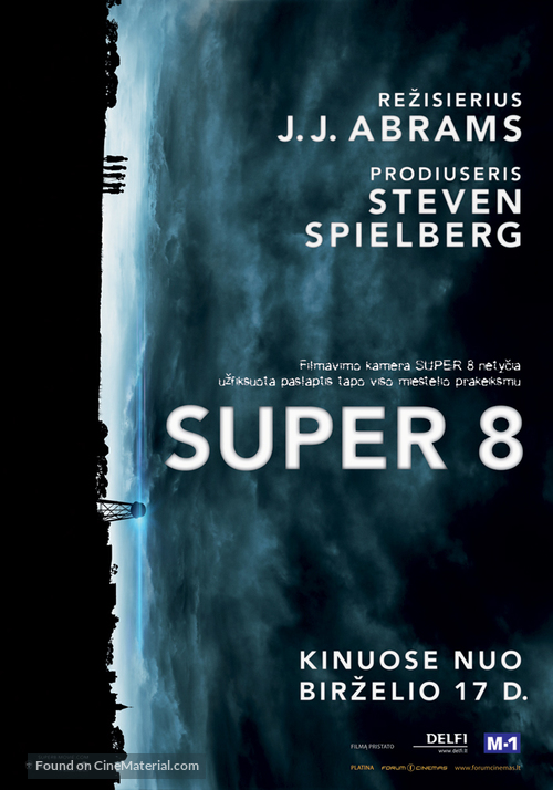 Super 8 - Lithuanian Movie Poster