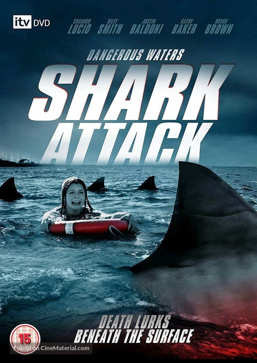 Spring Break Shark Attack - British DVD movie cover