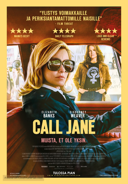 Call Jane - Finnish Movie Poster