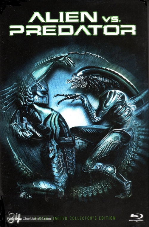 AVP: Alien Vs. Predator - German Blu-Ray movie cover
