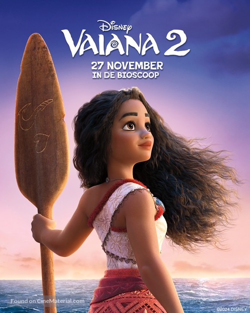 Moana 2 - Dutch Movie Poster