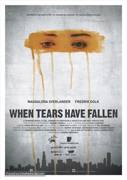 When Tears Have Fallen - Swedish Movie Poster