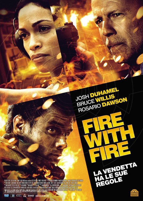 Fire with Fire - Italian Movie Poster