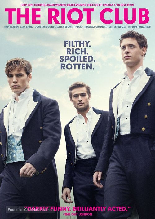 The Riot Club - DVD movie cover