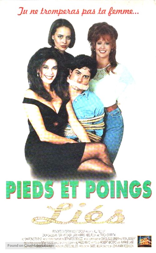 All Tied Up - French VHS movie cover