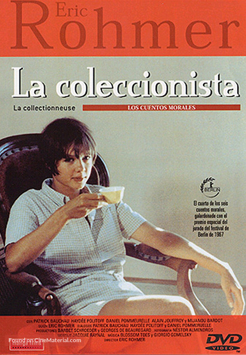 Collectionneuse, La - Spanish Movie Cover