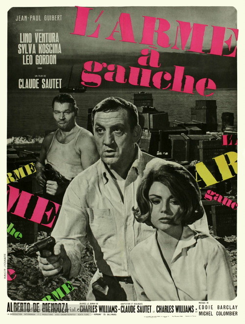 L&#039;arme &agrave; gauche - French Movie Poster