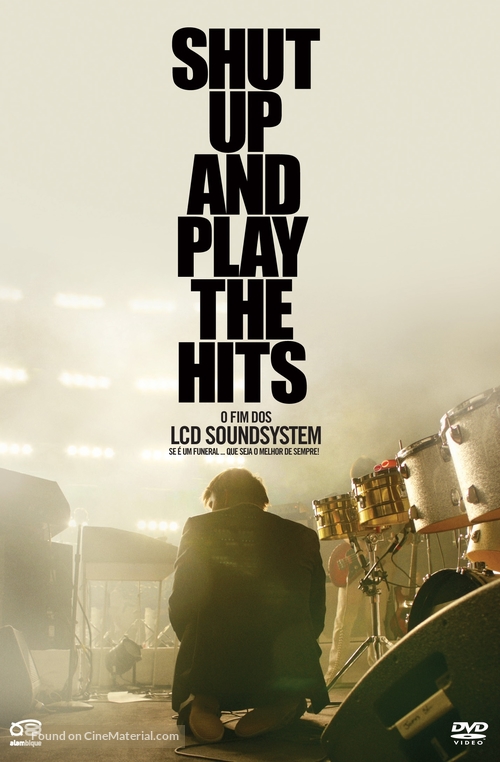 Shut Up and Play the Hits - Portuguese DVD movie cover