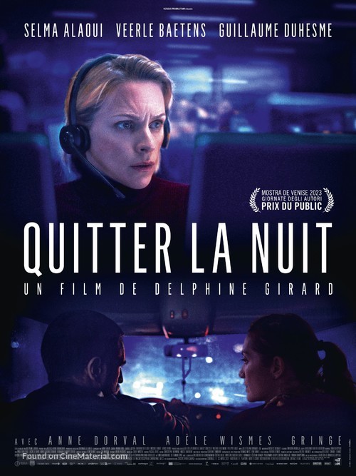 Quitter la nuit - French Movie Poster