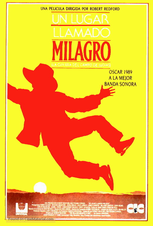 The Milagro Beanfield War - VHS movie cover