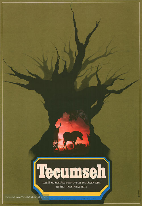 Tecumseh - Czech Movie Poster