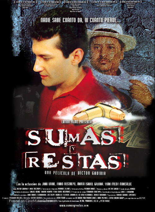 Sumas y restas - Colombian Movie Poster