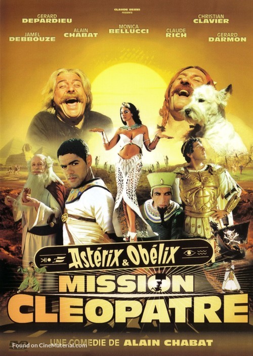 Ast&eacute;rix &amp; Ob&eacute;lix: Mission Cl&eacute;op&acirc;tre - French DVD movie cover