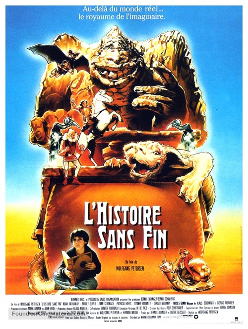 Die unendliche Geschichte - French Movie Poster