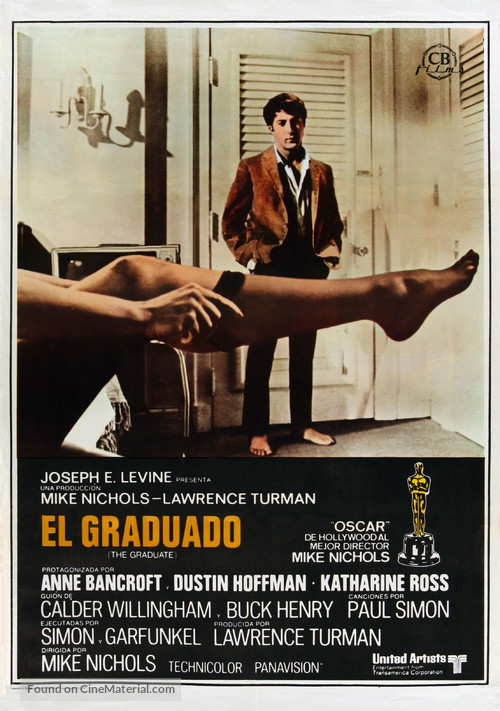 The Graduate - Spanish Movie Poster