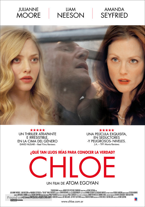 Chloe - Argentinian Movie Poster