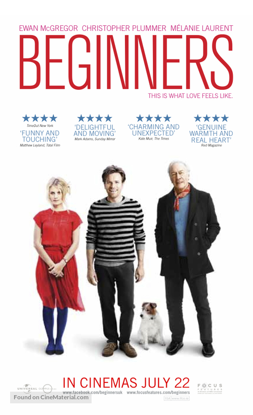 Beginners - Irish Movie Poster