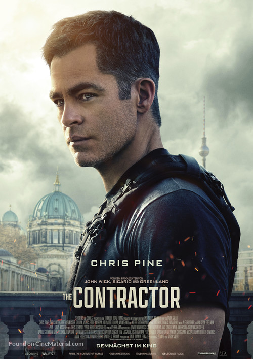 The Contractor - German Movie Poster