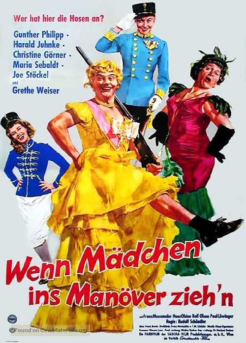 Zauber der Montur - German Movie Poster