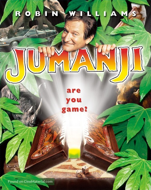 Jumanji - Japanese Movie Cover