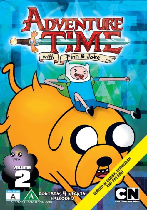 &quot;Adventure Time with Finn and Jake&quot; - Danish DVD movie cover