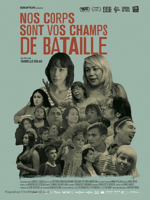 Nos corps sont vos champs de bataille - French Movie Poster