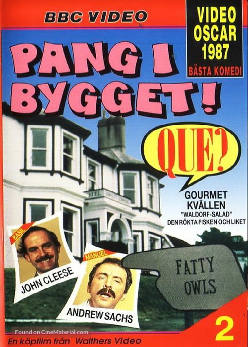 &quot;Fawlty Towers&quot; - Swedish Movie Cover
